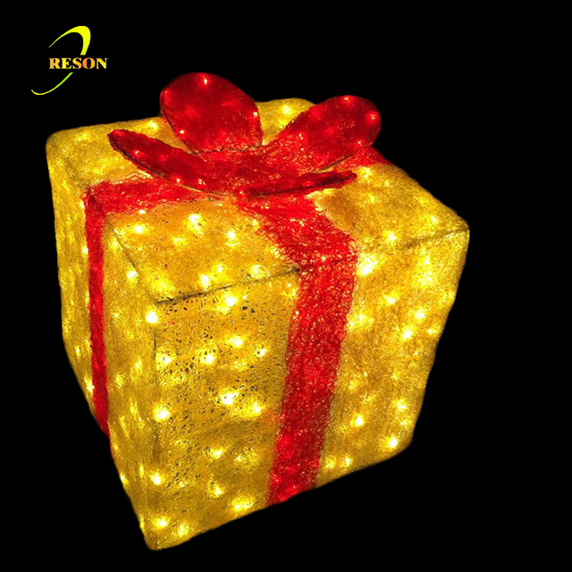 Christmas Party Decoration Christmas Gift Box 3d Customizable High Quality Unique Christmas Decoration Gift Boxes