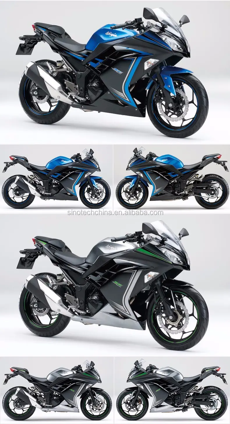 อาลีบาบาร้อนขาย125/250/350cc GT กีฬาคาวาซากิ200cc นินจารถจักรยานยนต์