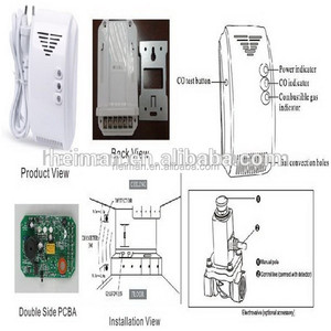 Heiman nhựa Bìa báo cháy nấu ăn <span class=keywords><strong>gas</strong></span> Leak <span class=keywords><strong>Detector</strong></span> + Van cho nhà bếp tự nhiên/<span class=keywords><strong>LPG</strong></span> <span class=keywords><strong>gas</strong></span> Leak <span class=keywords><strong>Alarm</strong></span> - Product Image 3