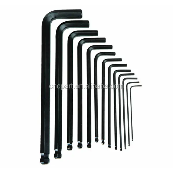 Chìa khóa chìa khóa thiết lập Trung Quốc bán buôn tùy chỉnh Hex 3mm 4mm 5mm 6mm cấp công nghiệp allen key Set Carbon thép hình chữ L Hex cờ lê