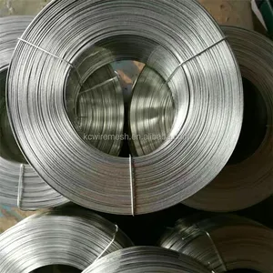 Fábrica!!!!!!!! Kangchen fio plano de costura galvanizado para caixa enrolada