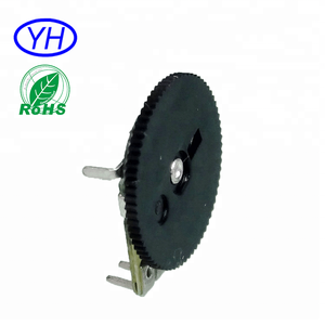 Customized 8mm carbon film linear variable resistor 500 k trimmer potentiometers - Product Image 4