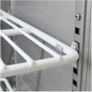 LVNI <span class=keywords><strong>Venta</strong></span> caliente 230L acero inoxidable <span class=keywords><strong>2</strong></span> puerta de cristal bar drink beer botella refrigerador para <span class=keywords><strong>el</strong></span> club - Product Image 3