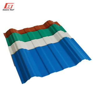 Asa rivestito upvc tegole ondulato di plastica isolato in pvc leggero pvc tetto di plastica - Product Image 2