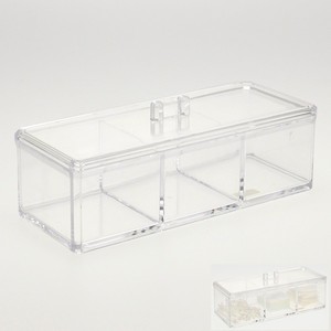 Bộ Sưu Tập Mới 3 Hộp Đựng Đồ Trang Điểm Bằng Acrylic Trong Suốt - Product Image 1