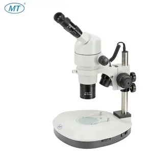 8x-80x parallelo trinoculare zoom ottico microscopio stereo