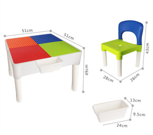 Enfants d'âge préscolaire Table chaise stockage enfants salle à manger <span class=keywords><strong>bureau</strong></span> d'étude et ensemble de chaises - Product Image 4