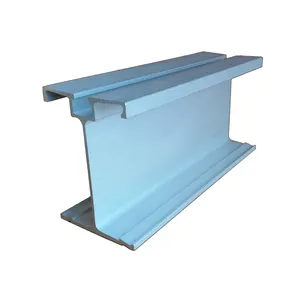 Vigas de soporte de Metal glulam, viga de aluminio con inserto de madera, precios