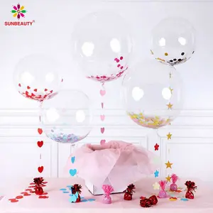 Sunbeauty Bán Buôn Trung Quốc Trang Trí Wedding Party Trang Sức Latex Confetti Vòng Balloon