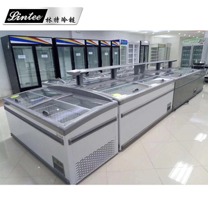 Freezer And Freezers Freezer Factory Price Cold Storage Luxury Island Refrigerator Freezer For Frozen Chicken And Seafood