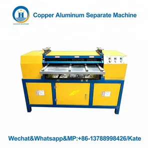 Automático aletas del radiador de cobre separador de aluminio, aluminio de cobre separador, residuos recicladora radiador