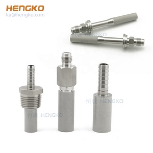 HENGKO 0,5 2 mícrons difusor de bolhas de ozônio de aço inoxidável SS micro pedra de ar sinterizado - Product Image 1