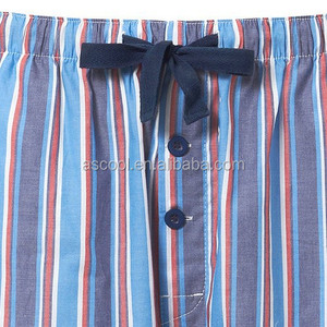 Popolare Traspirante Blu <span class=keywords><strong>uomo</strong></span> Stampato 100% Cotone Bicchierini di Sonno - Product Image 2