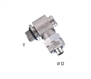Pneumatic Components RPH Male Banjo Two Touch Fittings brass nickel-plated Pneumatic rapid fitting Articulated quick connectors