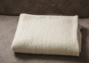 Chăn Tùy Chỉnh Ném Cashmere Tự Nhiên Nội Mông Chăn Cashmere Dệt Trơn 100% Cashmere Nguyên Chất - Product Image 3