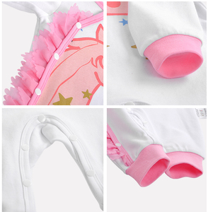 Linnen layouts of the baby from the newer sleeve rompers kids jumpsuit icing ruffle jumpsuit least wholesale - Product Image 6