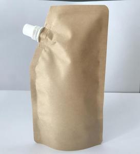 Hình Dạng Tùy Chỉnh Spout Bag 150Ml Hữu Cơ 1 Lít Frosted Lỏng <span class=keywords><strong>Pouch</strong></span> Lỏng Refill Túi Giấy - Product Image 3