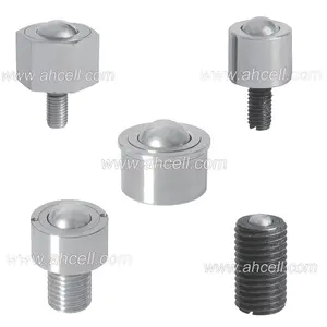 AH1 Hochleistungs-Kugellagerrollen Kunststoff-Lenkrollen Gummi Industrielle Einbaureifen <span class=keywords><strong>Mini</strong></span> oder Große Kugellager - Product Image 1