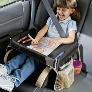 Plegable del asiento trasero del coche organizador para niños bebé comer aprendizaje - Product Image 1