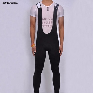 Salopette da <span class=keywords><strong>Ciclismo</strong></span> Invernale in Pile Termico di Alta Qualità per Team Pro, Calzamaglia da Bici con Tasca Posteriore, Fantastico Equipaggiamento da <span class=keywords><strong>Ciclismo</strong></span> - Product Image 2