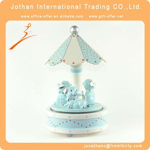 chien décoration de boîte à <span class=keywords><strong>musique</strong></span> carrousel - Product Image 1