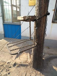 Plateforme de chasse suspendue en acier pour arbre, abri de chasse - Product Image 3