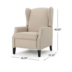 Sillón moderno de lujo de terciopelo con respaldo alto, silla de acento de madera - Product Image 1