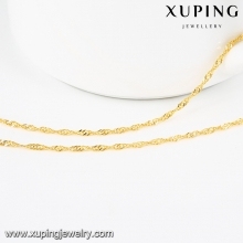 43261 xuping <strong>Costume</strong> <strong>Jewelry</strong> <strong>Gold</strong> Necklace Chain <strong>Jewelries</strong> - Product Image 4