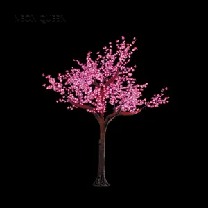 Prezzo di fabbrica esterno della decorazione più popolare led cherry blossom albero luce solare