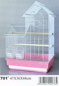 Handgemaakte houten vogelkooi antieke vogelkooien bamboe hout vogel huis - Product Image 3