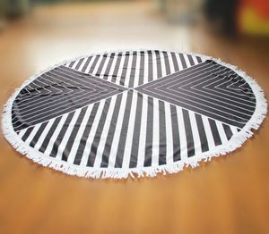 <span class=keywords><strong>Alson</strong></span> drop shipping assel 100% Coton De Plage Ronde Serviette Touche Tapisserie Gypsy Nappe Tapis De Yoga - Product Image 5
