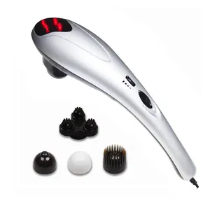 LUYAO Personal dolphin portable vibrating hand held massage machine handy massager stick