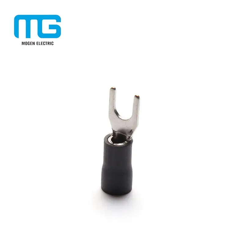 Zwart Koper Pvc Met Ce Gecertificeerd Meerdere Maten Spade Elektrische Terminal Connectors