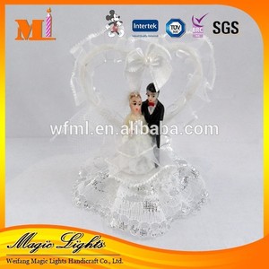 La novia y el <span class=keywords><strong>novio</strong></span> <span class=keywords><strong>de</strong></span> la boda decoración <span class=keywords><strong>de</strong></span> la <span class=keywords><strong>torta</strong></span> - Product Image 1