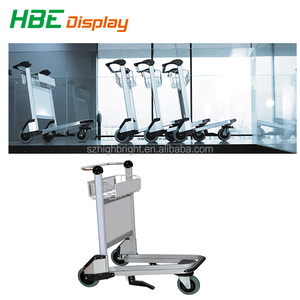 <span class=keywords><strong>3</strong></span> 바퀴 공항 알루미늄 수화물 손수레 - Product Image 6