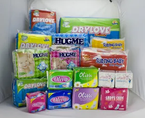 B grade sanitary napkins in stock in bales anion sanitary pads napkin ladies sanitary pads