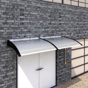 Abri de pluie en polycarbonate pour l'extérieur, bricolage, auvent de porte et de fenêtre, abri de pluie - Product Image 4