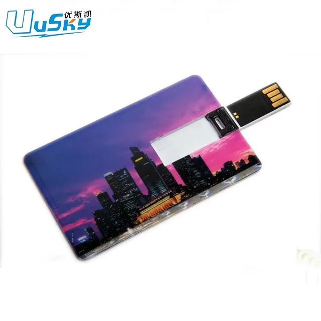 Oem Ondersteuning Logo Creditcard Usb, Relatiegeschenken Usb-Kaart, Usb Visitekaartje 4Gb Aangepaste Creditcard Usb