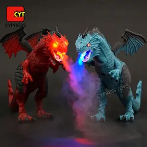 Dinosaurio Juguete | Electric Animal Fire Dragon Dinosaur RC Robot Dinosaur Toy With Spray