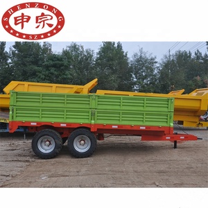 <span class=keywords><strong>Remorque</strong></span> <span class=keywords><strong>agricole</strong></span> à benne basculante 4 roues 10 tonnes pour tracteur - Product Image 1