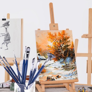 15 pz Artista Pittura Pennelli Set Professionale di Arte Pennello Per <span class=keywords><strong>Artisti</strong></span> Pittore Pittura - Product Image 4