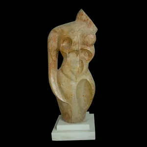 Yaratıcı Decoratio özelleştirilebilir mermer çıplak vücut heykel soyut