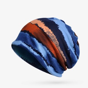 <span class=keywords><strong>Bonnet</strong></span> de jogging d'été rayé <span class=keywords><strong>noir</strong></span> et jaune imprimé sur mesure pour chimiothérapie - Product Image 3