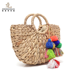 Sacs <span class=keywords><strong>en</strong></span> crochet <span class=keywords><strong>de</strong></span> style panier, sacs à main Banjara pour la <span class=keywords><strong>plage</strong></span>, sacs <span class=keywords><strong>de</strong></span> <span class=keywords><strong>plage</strong></span> d'été, sacs <span class=keywords><strong>de</strong></span> <span class=keywords><strong>plage</strong></span> <span class=keywords><strong>en</strong></span> <span class=keywords><strong>paille</strong></span> <span class=keywords><strong>en</strong></span> gros, sacs à pompons - Product Image 2