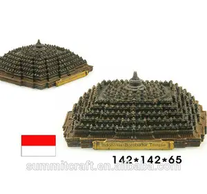 Polyresin Borneo miniatura construcción modelo de Indonesia recuerdos