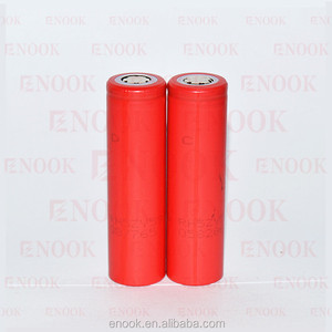 Original Sanyo enook 18650 2600 mAh 3,7 V high drain Li-Ion akku mit flat top - Product Image 1