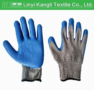 Caoutchouc enduit gants de sécurité avec finition anti-rides machine de gants en <span class=keywords><strong>latex</strong></span> - Product Image 2