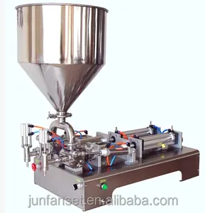 10-300 ml double heads pneumatische Cream Vulmachine (Duitse Festo, pasta vulmachine, saus doseerpomp machine