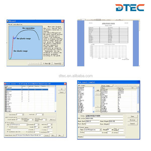 DTEC DE-300D Hydraulische Universalprüfmaschine, 300KN, Digitale LED-Anzeige, Elektrohydraulischer Servomotor, Herstellerpreis - Product Image 3