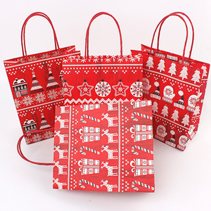 2021 nuevo <span class=keywords><strong>de</strong></span> alta calidad <span class=keywords><strong>de</strong></span> Navidad bolsa <span class=keywords><strong>de</strong></span> compras bolsa <span class=keywords><strong>de</strong></span> regalo bolsa <span class=keywords><strong>de</strong></span> <span class=keywords><strong>papel</strong></span> <span class=keywords><strong>de</strong></span> <span class=keywords><strong>Kraft</strong></span> - Product Image 2
